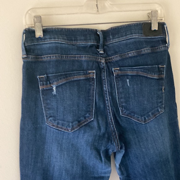 Express distressed mid rise leggings jeans - Picture 12 of 14